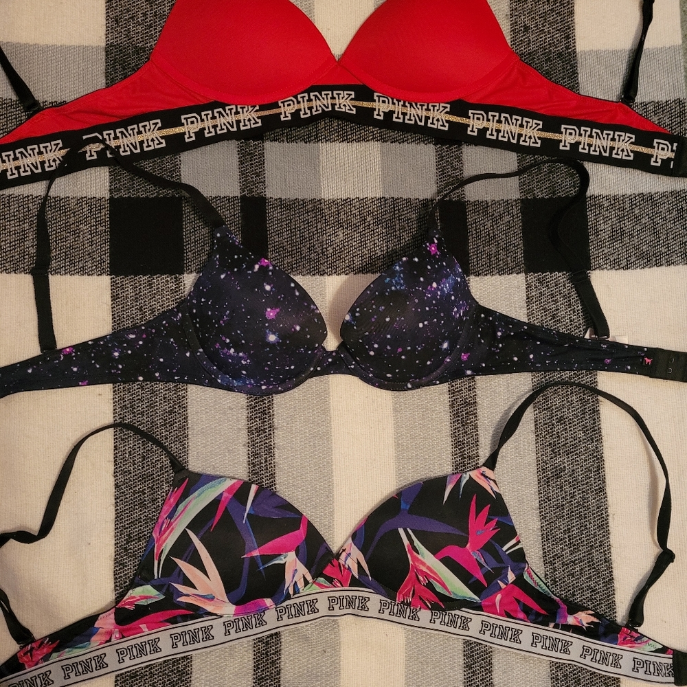 PINK bra bundle 34A